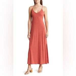 Lush Red Maxi Dress NWT